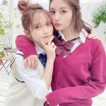 桃月なしこ、林ゆめとの最強百合ショットを披露！「これは強すぎて即永久保存！」「学校のマドンナ不可避」