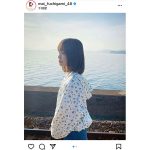 HKT48 渕上舞、千綿駅で撮影したMVオフショットを公開！「女子旅に来た気分で楽しかった」