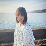 HKT48 渕上舞、千綿駅で撮影したMVオフショットを公開！「女子旅に来た気分で楽しかった」