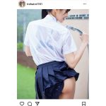 藤田いろは、制服×シャワーで魅せる爽やかフェチショットが話題