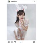 藤田いろは、熱が上がるスケスケなナースコスプレに反響！