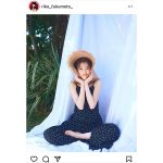 福本莉子、麦わら帽子で微笑む”変顔”ショットが可愛すぎる！