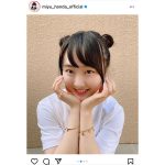 本田望結がお団子ヘアの写真公開にファン歓喜！