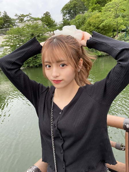 平田侑希の振り向きポニーテールショットが可愛すぎる！