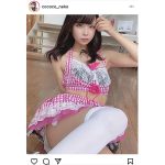 猫乃ここ、ギンガムチェックのピスチェが可愛すぎる！