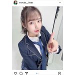 #ババババンビ 池田メルダ、制服姿で魅了するウィンク写真に反響！