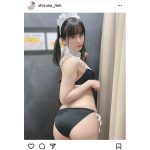 伊藤しずな、メイドビキニで魅せる桃尻ショットに歓喜の声！