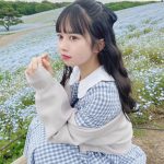 #ババババンビ 近藤沙瑛子、ネモフィラに映える可憐なポートレートにうっとり