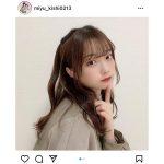 #ババババンビ 岸みゆ、「可愛すぎて困る」ハーフツインの髪型が話題！