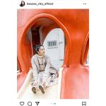 川瀬莉子、タコ滑り台で遊ぶ公園フォト公開