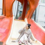 川瀬莉子、タコ滑り台で遊ぶ公園フォト公開