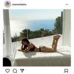 桃衣香帆、景色に勝る美ボディラインにファン歓喜！「見とれて時間が止まった」