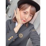 HKT48 森保まどか、JR九州の乗務員制服オフショット披露！「最後の乗務まで頑張ってください」