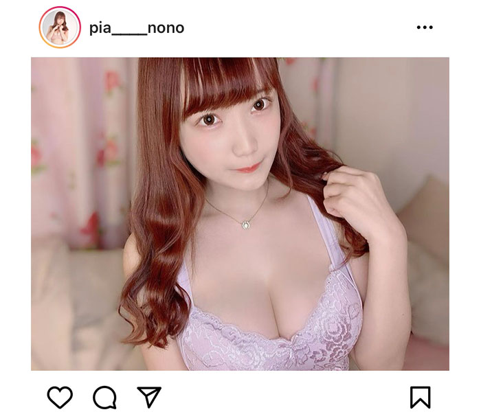 村瀬のの、ふんわり美乳を包み込むランジェリーショット公開！