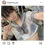 松本ひかる、スケスケの制服姿で自撮り公開「スケ感が良い」