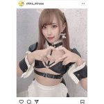 水瀬ちか、メイド風ビキニ姿でお給仕！「今日からお世話させていただきます」