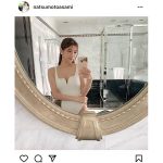 夏本あさみ、白水着で魅せる美麗なデコルテに歓喜の声！