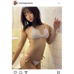 西永彩奈、水着が食い込む“むちむち”ショットに歓喜の声