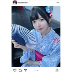 真っ白なキャンバス 小野寺梓の浴衣美人ショットに反響！