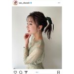 岡崎紗絵、美麗な横顔に歓喜の声ぞくぞく！