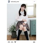 桜田愛音、制服姿で「おはのん」投稿！