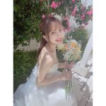 竹内星菜、「幸せにしてね！」純白ドレス姿に歓喜の声ぞくぞく！