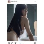 田中みか、美背中にうっとりな下着ポートレートが話題