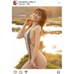 遠野千夏、極小布面積の水着で美ボディ全開！