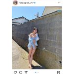 豊田ルナ、爽やかビキニが映えるグラビアオフショットが話題