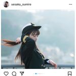 上坂すみれ、凛々しい海上自衛隊制服姿に敬礼「よりいっそう毛深い」