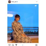 矢倉楓子、彼女感あふれる浴衣姿で旅館を満喫