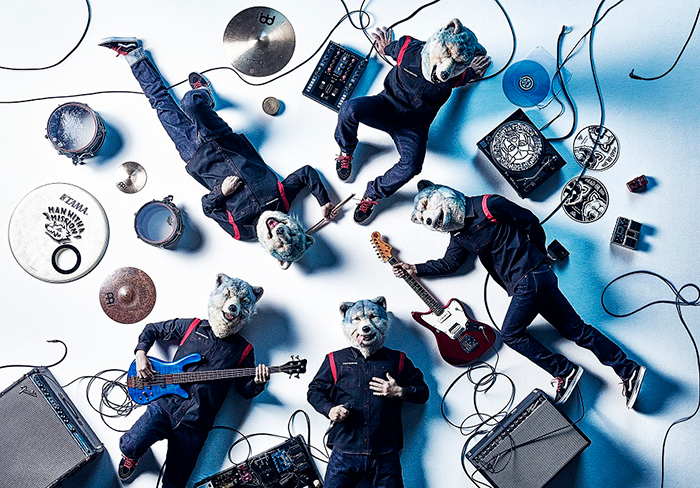 MAN WITH A MISSION、新曲「Merry-Go-Round」が人気アニメ「僕のヒーローアカデミア」新OPテーマに決定！！