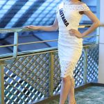 ＜ミスユニバーシティ埼玉代表＞順天堂大学・多賀世玲名さんが清楚な白ドレスで登場！ 「グローバルヘルスを領域に学んでいます」