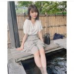HKT48 渕上舞、由布院駅の足湯を堪能！「ゆっくり温泉にも入りたいな〜」
