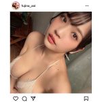 藤乃あおい、たわわな美バストに釘付けの自撮り公開