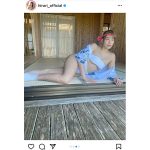 平田梨奈がふんどし締めたお祭りグラビアを披露