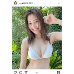 林ゆめ、白ビキニで魅せたまぶしい笑顔にキュン！