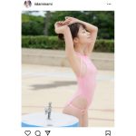 飯田みなみ、横顔にうっとりな美麗グラビア公開