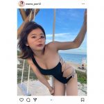 藤田もも、露出度の高い変形水着でセクシーグラビアを披露！「可愛すぎです」