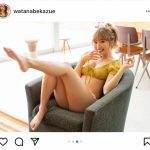 渡辺加和（サイバージャパンダンサーズ）、ヒップラインが美しいバックショットを披露！「かわいすぎます」