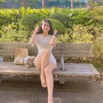 九条ねぎ、タイトワンピースのデートコーデに反響ぞくぞく