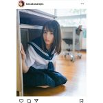 日向坂46 小坂菜緒、教卓の下でかくれんぼ！セーラー服姿にキュン！！
