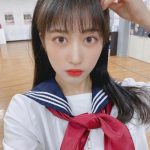 NMB48 川上千尋、セーラー服で見つめる眼差しから「目が離せない」！