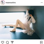 真白まお、自然光に照らされた美脚にポートレート公開！