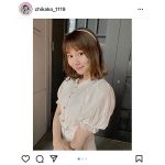 SKE48 松本慈子の大人コーデに反響ぞくぞく「これはプリンセス」