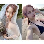 桃月なしこ、ウェディングドレス姿のオフショットにファン歓喜！「なしこちゃん美しすぎるて」