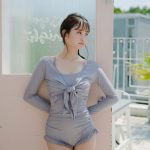 永尾まりや、ステラトーキョーの水着モデルで健康ボディ披露