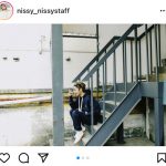 Nissy、休憩中の前髪上げショットを披露！