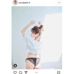 似鳥沙也加、セクシーランジェリーで魅せるナチュラルポートレート