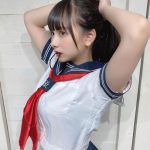 新谷真由、「先輩」呼びのセーラー服姿に歓喜の声